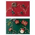3D Double-Sided Matte Photography Background Paper(Christmas)