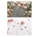 3D Double-Sided Matte Photography Background Paper(Flowers Rhyme)