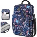 Vertical Laptop Bag Handheld Shoulder Crossbody Bag, Size: 13.3 Inch(Blue)