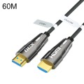 HDMI 2.0 Male To HDMI 2.0 Male 4K HD Active Optical Cable, Cable Length: 60m