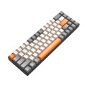 ZIYOU LANG K68 68 Keys Bluetooth Wireless Dual Model Mechanical Keyboard, Style: Red Shaft Version (