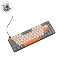 ZIYOU LANG T8 68 Keys RGB Gaming Mechanical Keyboard, Cable Length: 1.5m, Style: Micro Light Version