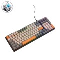 ZIYOU LANG  K3 100 Keys Game Glowing Wired Mechanical Keyboard, Cable Length: 1.5m, Style: Micro Lig