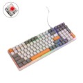 ZIYOU LANG  K3 100 Keys Game Glowing Wired Mechanical Keyboard, Cable Length: 1.5m, Style: Bee Versi