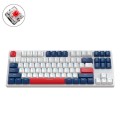 ZIYOU LANG K87 87-Keys Hot-Swappable Wired Mechanical Keyboard, Cable Length: 1.5m, Style: Red Shaft