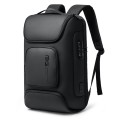BANGE  BG-7216plus Antitheft Waterproof Travel Men Backpack 15.6 Inch Laptop Bag(Black)