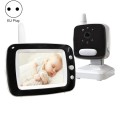 BM35Q 3.5 Inch Wireless Baby Monitor Camera Temperature Monitor 2 Way Audio Night Vision EU Plug