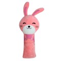 50cm Children Car Belt Cartoon Shoulder Protector Pillow(Pink Rabbit)