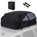 600D Oxford Cloth Car Bag Outdoor SUV Foldable Roof Bag, Size: S: 105  90  45cm(Black+Gray