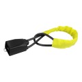 S308 Car Steering Wheel Wire Rope Lock Security Anti-theft Locks(Yellow)