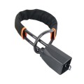 S308 Car Steering Wheel Wire Rope Lock Security Anti-theft Locks(Black)