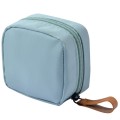 Multifunctional Waterproof Portable Sanitary Storage Bags Mini Cosmetic Bag(Light Blue)