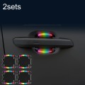 4pcs /Set Car Door Anti-Collision Scrape And Rearview Mirror Colorful Safety Warning Reflective Stic