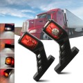 MK-216 1pair 12-24V 9LED Side Marker Lighting Outline Marker Truck Light Trailer Side Marker Lights(