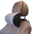 A09 5D Car Universal Adjustment U-shaped Memory Foam Headrest, Color: Gray