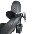 A09 5D Car Universal Adjustment U-shaped Memory Foam Headrest, Color: With Phone Holder
