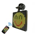 P4-32x32 RGB Full Color Emoji Picture LED Car Display Wireless Transmission Wifi Custom