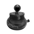 Car Windshield Dashboard Phone Holder Ball Head Suction Cup Base(Black)