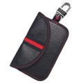 Multifunctional Car Anti-radio Frequency Identification Anti-theft RFID Key Bag(Cortical Black)