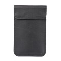 6.5 inch Magnet Wear-resistant Mobile Phone Anti-radiation Signal Shielding Bag(Dark Gray)