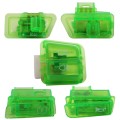 Motorcycle Headlight Horn Steering Switch Accessories(5 in 1 Green)