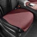 Flip-fur Car Cushion Breathable Ventilation Cushion for Four Seasons, Style: Front Cushion(Red)