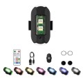 Vibration Remote Control Induction Motorcycle Wireless Strong Magnetic Warning Flash Light, Specific
