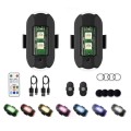 Vibration Remote Control Induction Motorcycle Wireless Strong Magnetic Warning Flash Light, Specific