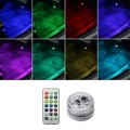 Car Modification Wireless Colorful Remote Control Atmosphere Light, Specification: 1 Light +1 RC