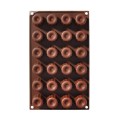 Silicone Baking Tools Cookie Chocolate Waffle Cake Mold,Style: 24-grid Cake Mold