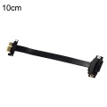 PCI-E 3.0 1X 180-degree Graphics Card Wireless Network Card Adapter Block Extension Cable, Length: 1