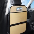 Car Seat Back Children Anti-kick Pad Back Rear Anti-dirty Universal Leather Protection Pad Storage B