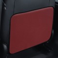 Car Seat Back Children Anti-kick Pad Back Rear Anti-dirty Universal Leather Protection Pad Storage B