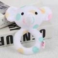 Baby Hand Rattles Toys Hand Grip Stick Newborn Soothing Toys,Style: Little Flower Elephant
