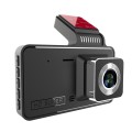 XH-V2 4 Inches Driving Recorder HD Night Vision Free Installation Dash Camera, Style: Touch Model(Si