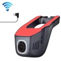 M1 Hidden Driving Recorder WiFi Phone Connecting Car Parking Monitoring 1080P HD Recorder(Without Bu
