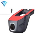 M1 Hidden Driving Recorder WiFi Phone Connecting Car Parking Monitoring 1080P HD Recorder(Without Bu