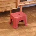 Plastic Stool Thickened Home Simple Small Bench, Color: Red Small