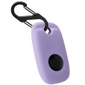 For Tile Mate Pro Tracker Silicone Case One-piece Design Protective Cover(Purple)