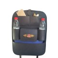 Car Multifunctional Seat Back Storage Hanging Bag, Size: 40x56cm(Colorful Gray)