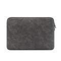 ND12 Lambskin Laptop Lightweight Waterproof Sleeve Bag, Size: 13.3 inches(Deep Gray)