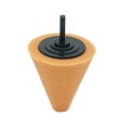 Car Cone 3 inch Polishing Sponge Waxing Sponge Wheel(Orange)