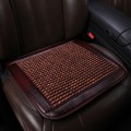 Car Maple Wood Beads Cushion Summer Massage Office Cold Cushion, Style: Small Square Pad(Red Edge Co