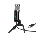 A9 USB Computer Phone Live Broadcast Microphone National K Song Recording Wired Microphone With Stan