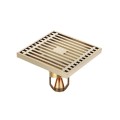 Full Copper Odor Proof Floor Drain, Style: K7001 Gold Single Use+Magnetic Suspension