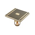 Full Copper Odor Proof Floor Drain, Style: K7005 Bronze Single Use+Magnetic Suspension