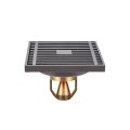Full Copper Odor Proof Floor Drain, Style: K7005QH Gray Single Use+Magnetic Suspension