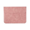 A20 Laptop Bag Magnetic Suction Slim Tablet Case Inner Bag, Size: 15.4/16 inch(Pink)