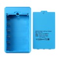 Q6 Removable 6 Sections 18650 Battery Box Charger Case, Style: Flash/Fast Charge(Blue)