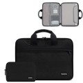 Baona BN-I003 Oxford Cloth Full Open Portable Waterproof Laptop Bag, Size: 11/12 inches(Black+Power